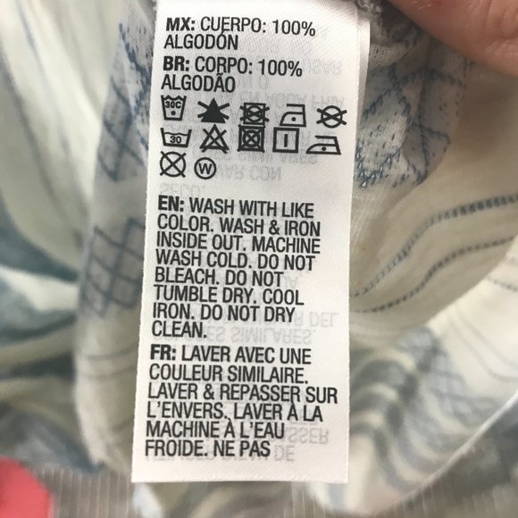 Roxy Blue and White Striped Dress - Picture 6 of 6